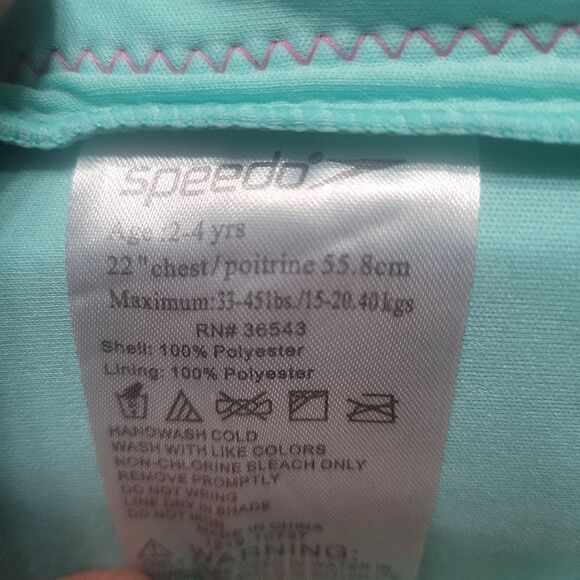 Speedo float swim vest - Picture 3 of 4